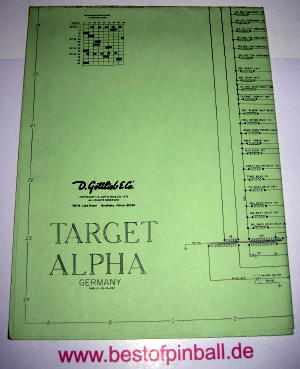 Target Alpha Schematics (Gottlieb)